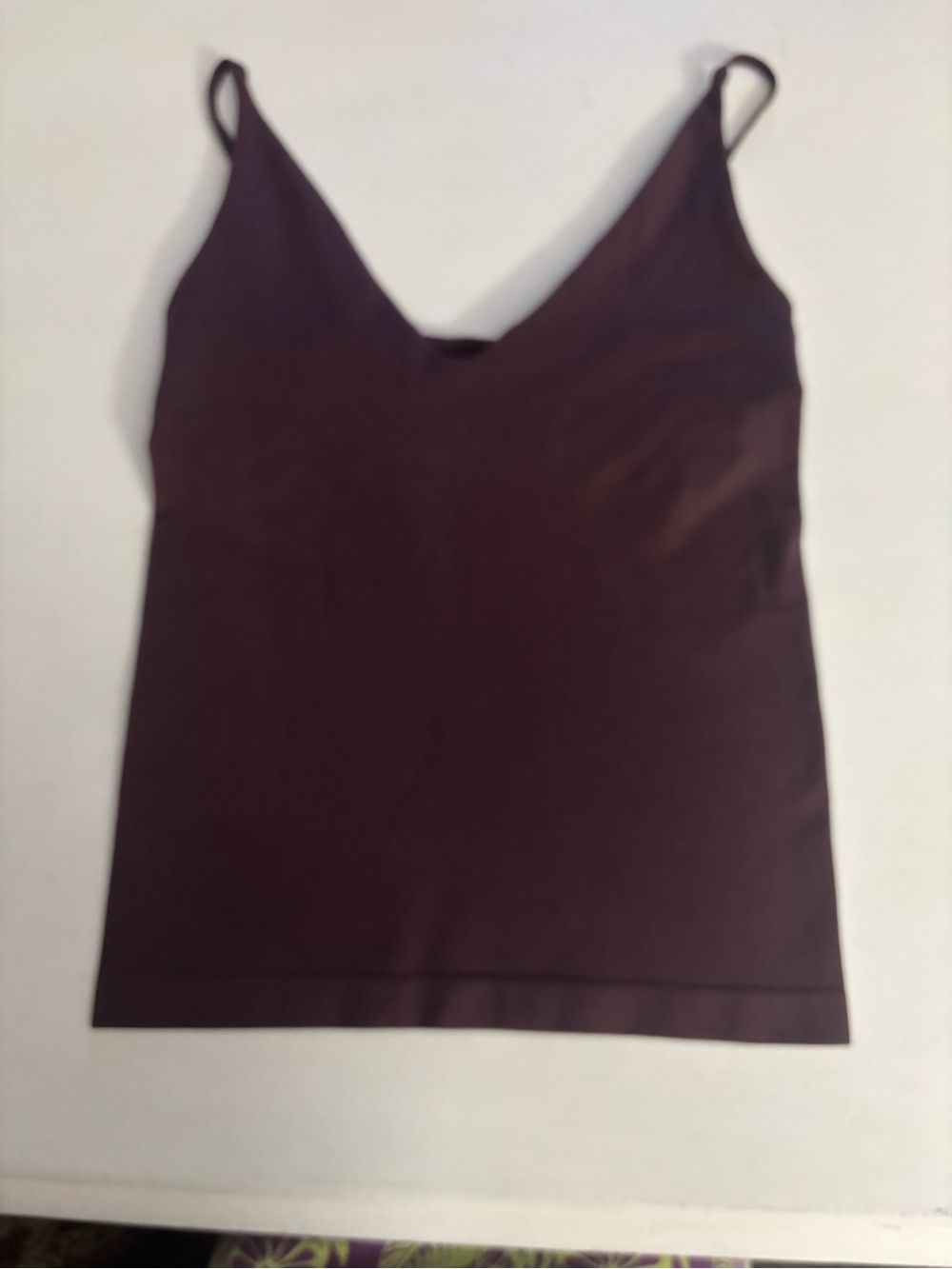 Women's Brown Intimately by Free People V-Neck Slim Fit Camisole